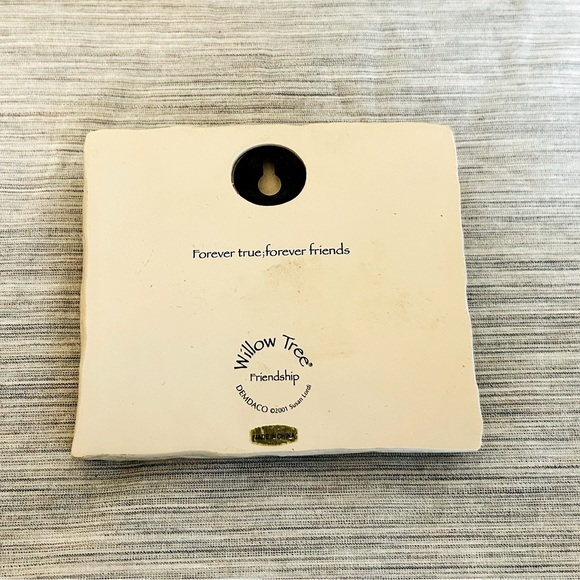 Willow Tree Friendship Plaque Best Friend Gift - Picture 2 of 3